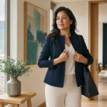 Mujer colombiana fortaleciendo su autoestima y seguridad personal